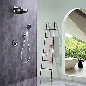 Душевая система Black&white Gravity GH-9401-MC хром купить в интернет-магазине сантехники Sanbest