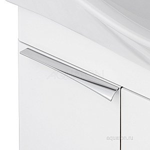 Тумба с раковиной Акватон Беверли 65 белая глянцевая для ванной в интернет-магазине Sanbest