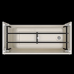 Ванна акриловая Vannesa Дижон 2-78-0-0-1-263Р 160х70 купить в интернет-магазине Sanbest