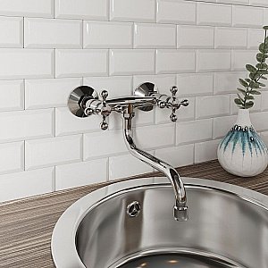 Смеситель для кухни Milardo Duplex DUPSB1M09 хром купить в интернет-магазине сантехники Sanbest