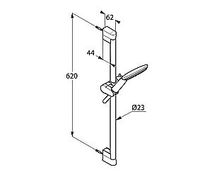 Душевой гарнитур Kludi Freshline 678300500 купить в интернет-магазине сантехники Sanbest