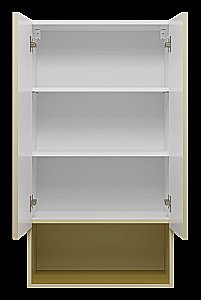 Шкаф подвесной Misty Vega 60 VEG-08060-031 кремовый для ванной в интернет-магазине сантехники Sanbest