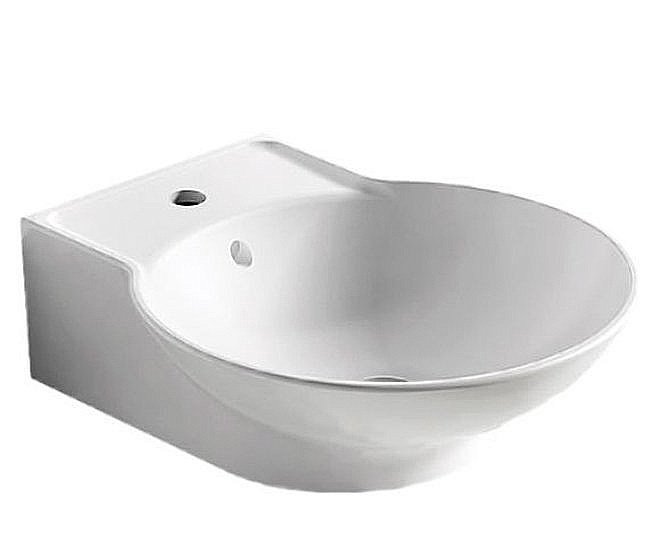 Раковина накладная Bien Harmony 46 HRLG04601FD1W3000 белая купить в интернет-магазине Sanbest