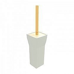 Ершик напольный Bertocci Grace Белый/золото купить в интернет-магазине сантехники Sanbest
