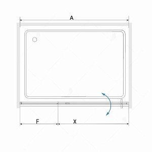 Душевая дверь RGW Stilvoll SV-03 120 купить в интернет-магазине Sanbest