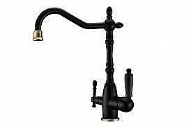 Смеситель для кухни Zorg Sanitary ZR 312-33 YF Черный Бронза купить в интернет-магазине сантехники Sanbest