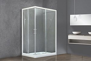 Душевой уголок Royal Bath RB1075HPD-T 75х100 прозрачный купить в интернет-магазине Sanbest