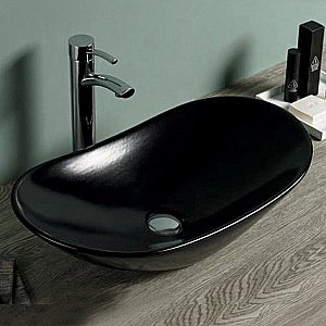 Раковина Melana 7811AMB 7811AMB-805 черная матовая купить в интернет-магазине Sanbest