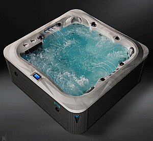 Минибассейн Радомир Март 1-30-0-0-9-360 230х230, с термочехлом и панелями цвет серый купить в интернет-магазине Sanbest