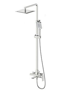 Душевая система WONZON & WOGHAND DIAMOND, Брашированный никель (WW-88739011-BN) купить в интернет-магазине сантехники Sanbest