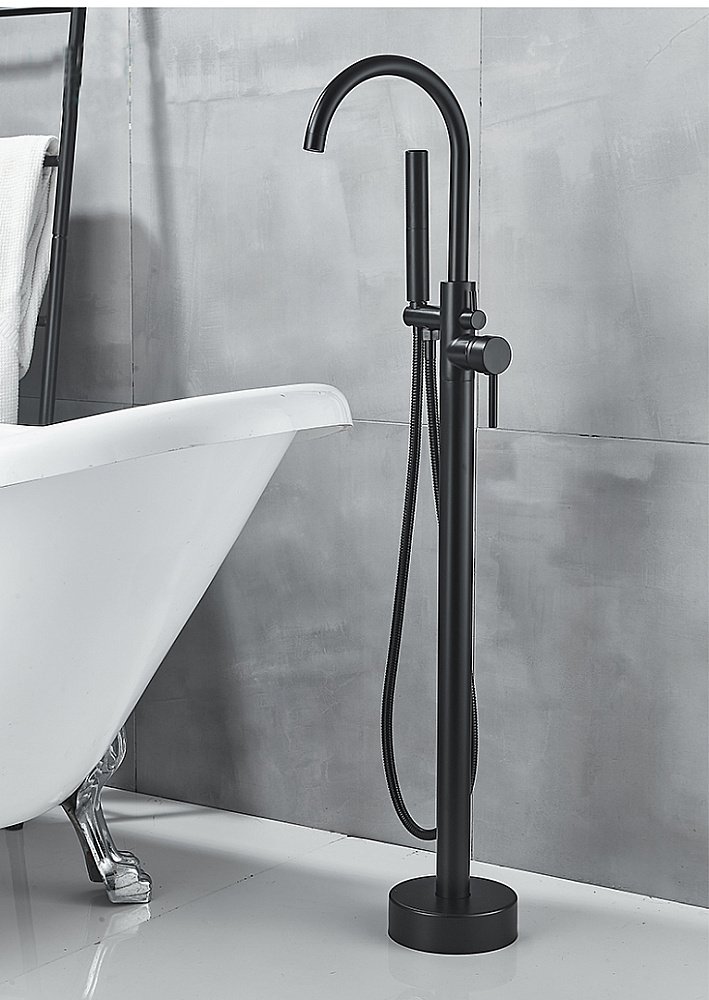 Смеситель для ванны Boch Mann BRAIES Matt Black BM8921 купить в интернет-магазине сантехники Sanbest