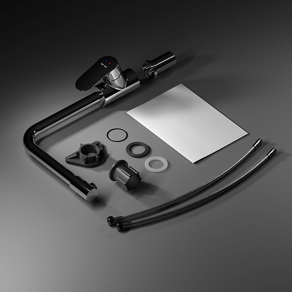 Смеситель для кухни AM.PM Like F8005700 купить в интернет-магазине сантехники Sanbest