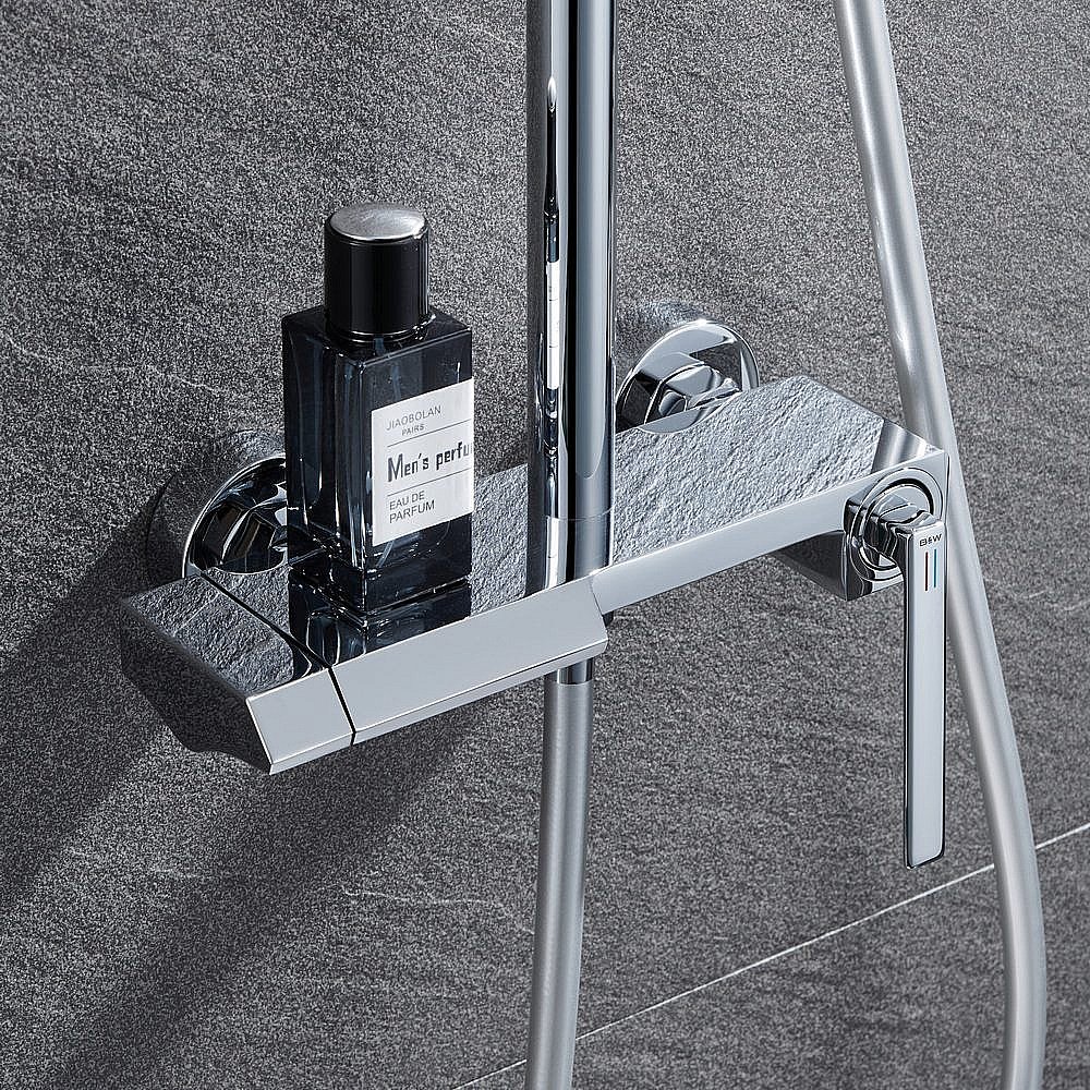 Душевая система Black&White Universe UK5015C хром купить в интернет-магазине сантехники Sanbest