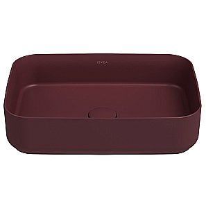 Раковина ISVEA Infinity 50 10NF65050SV-2R бордовый матовый купить в интернет-магазине Sanbest