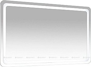 Зеркало LED De Aqua СМАРТ 205766 120x75 в ванную от интернет-магазине сантехники Sanbest