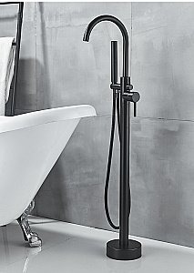 Смеситель для ванны Boch Mann BRAIES Matt Black BM8921 купить в интернет-магазине сантехники Sanbest