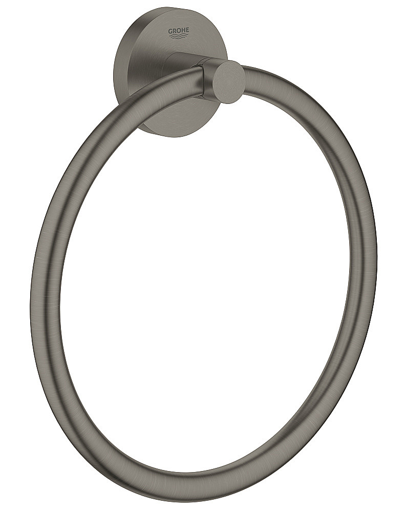 Полотенцедержатель Grohe Essentials 40365AL1 тёмный графит матовый купить в интернет-магазине сантехники Sanbest