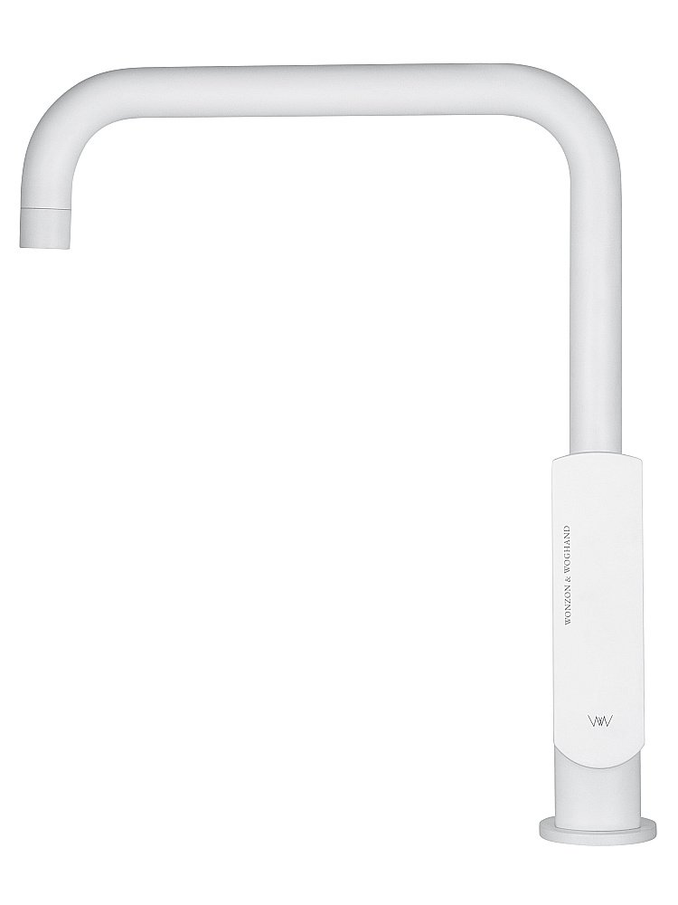 Смеситель для кухни WONZON & WOGHAND, Белый матовый (WW-L1006-MW) купить в интернет-магазине сантехники Sanbest