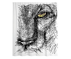 Текстильная шторка для ванной WasserKRAFT Isar SC-73101 купить в интернет-магазине сантехники Sanbest