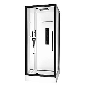 Душевая кабина Black & White Galaxy G8022 90х90 купить в интернет-магазине Sanbest