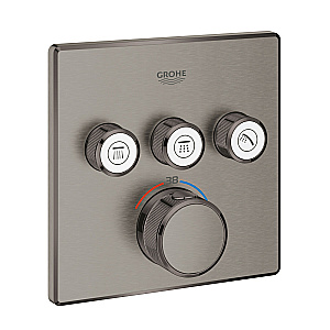 Смеситель для душа Grohe Grohtherm SmartControl 29126AL0 темный графит матовый купить в интернет-магазине сантехники Sanbest