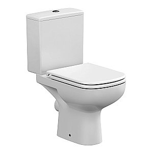 Унитаз Cersanit COLOUR Clean On 011 3/5 DPL EO с крышкой микролифт, с бачком, безободковый купить в интернет-магазине Sanbest