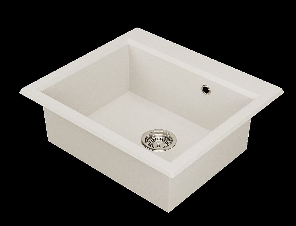 Мойка кухонная Акватон Линеа 58 шампань купить в интернет-магазине сантехники Sanbest