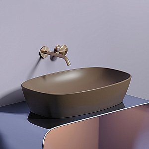 Раковина Ceramica Nova Element 60 CN6049MDB темно-коричневая матовая купить в интернет-магазине Sanbest