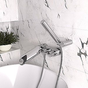 Смеситель для ванны PAINI Morgana 73CR105KM хром купить в интернет-магазине сантехники Sanbest