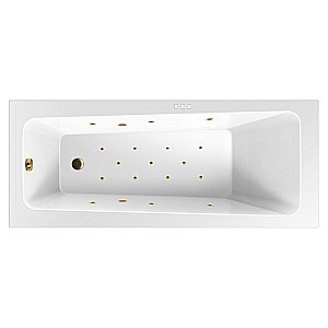 Ванна акриловая EXCELLENT Ava RELAX WAEX.AVA17.RELAX.GL 170x70 белая с гидромассажем купить в интернет-магазине Sanbest