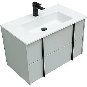 Тумба с раковиной Allen Brau Reality 80 1.32005.PWM папирус матовый для ванной в интернет-магазине Sanbest