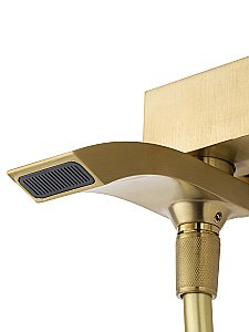 Смеситель для ванны с душем WONZON & WOGHAND FIT, Брашированное золото (WW-88639009- BG) купить в интернет-магазине сантехники Sanbest