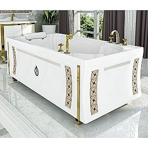 Ванна акриловая FRA GRANDE АНАБЕЛЬ 4-01-3-0-1-420 170х85 белая купить в интернет-магазине Sanbest