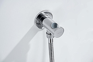 Подключение для шланга Aquatek AQ2464CR хром купить в интернет-магазине сантехники Sanbest