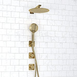 Душевая система WasserKRAFT Ems A7651.303.183.208.280.197.348 золото купить в интернет-магазине сантехники Sanbest