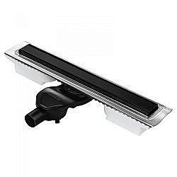 Душевой лоток BERGES B1 Keramik 095117 черный купить в интернет-магазине Sanbest