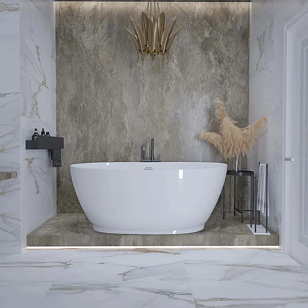 Ванна акриловая Grossman Classic 170х80 GR-2603 белая купить в интернет-магазине Sanbest