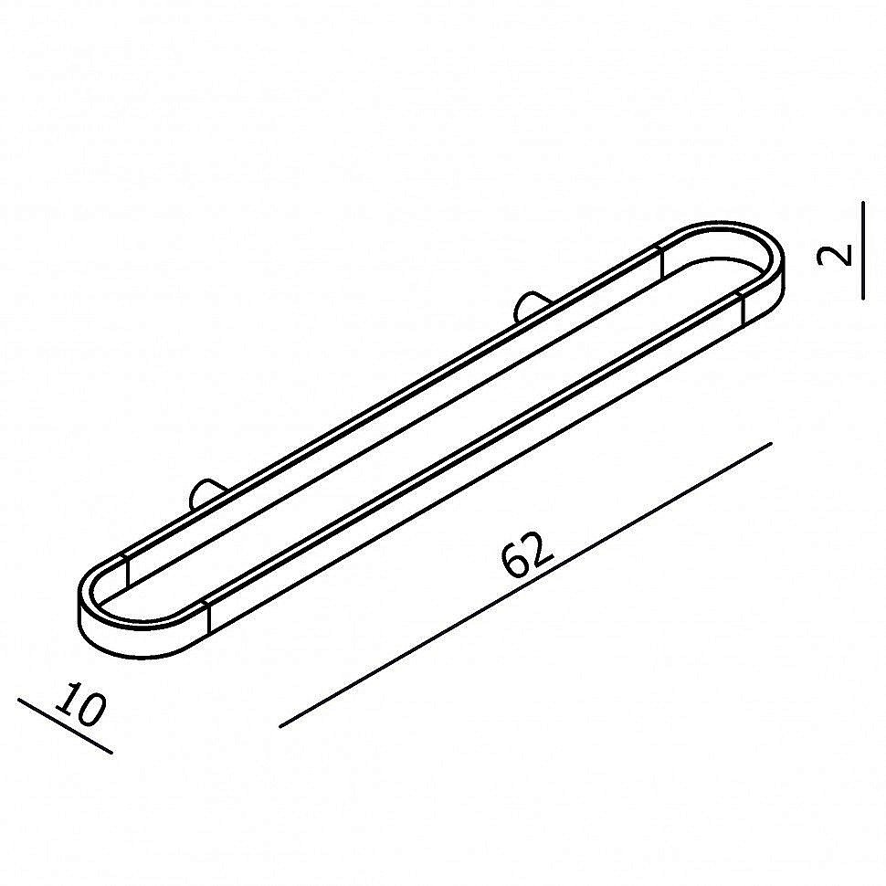 Полотенцедержатель Langberger Lugano 25004A купить в интернет-магазине сантехники Sanbest