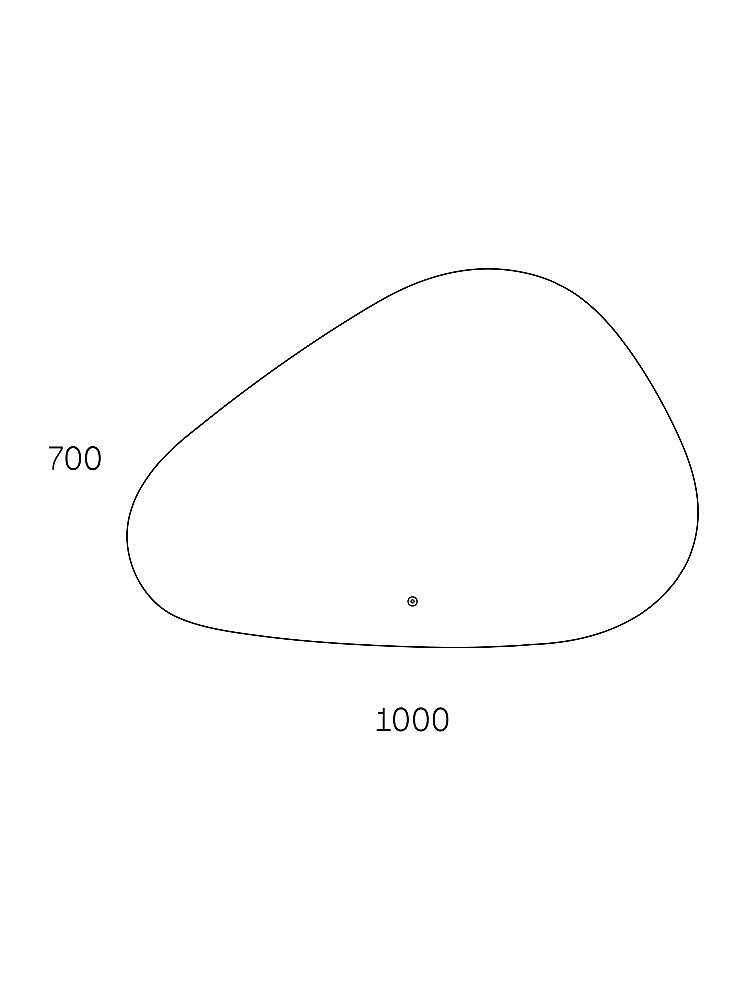 Зеркало Taliente Zled TA-Zled-V10070 100 в ванную от интернет-магазине сантехники Sanbest