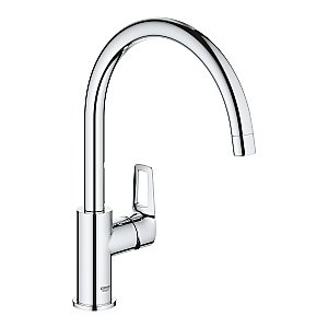 Смеситель для кухни Grohe BauLoop 31368001 хром купить в интернет-магазине сантехники Sanbest