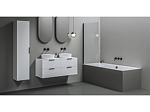 Пенал Ravak SB COMFORT II 350 X000001821 белый глянцевый для ванной в интернет-магазине сантехники Sanbest