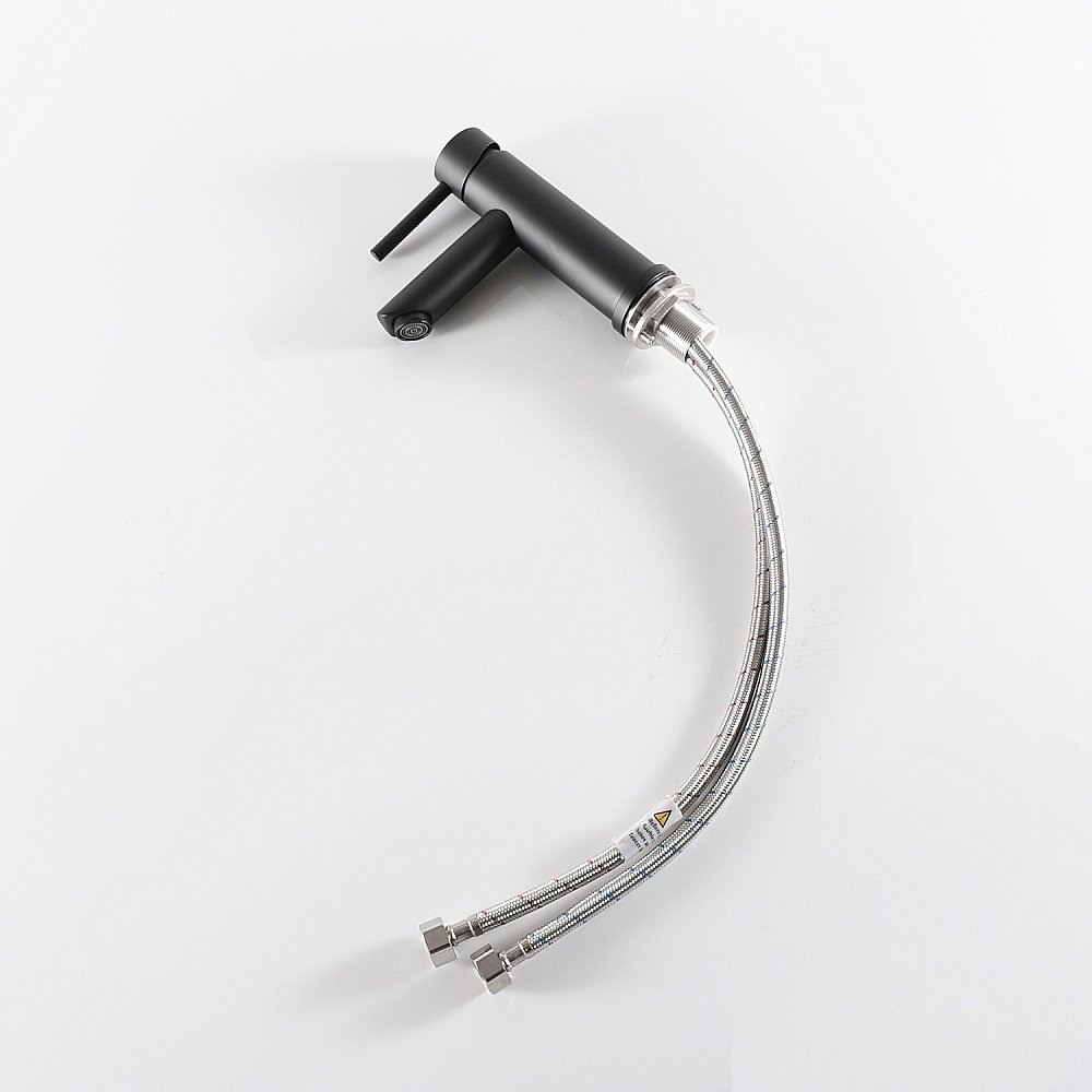 Смеситель для раковины Gid Berlin SS080-BM-K черный матовый купить в интернет-магазине сантехники Sanbest