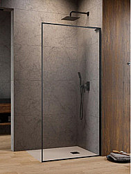 Душевое ограждение Radaway Modo F SL Brushed GunMetal II 75 10419075-92-01R стекло прозрачное/профиль брашированная оружейная сталь правое купить в интернет-магазине сантехники Sanbest