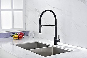 Смеситель для кухни Paulmark Halt Ha214021-AN антрацит купить в интернет-магазине сантехники Sanbest