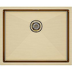 Кухонная мойка Paulmark Next 54 PM215444-BG брашированное золото купить в интернет-магазине сантехники Sanbest