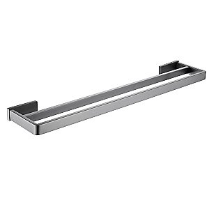 Полотенцедержатель двойной ABBER Westen AA1757NG никель купить в интернет-магазине сантехники Sanbest