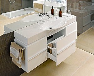 Раковина Laufen Palace 8.1170.4.000.104.R белая купить в интернет-магазине Sanbest