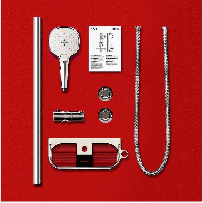 Смеситель для ванны Dorff Ultra D4085016 хром купить в интернет-магазине сантехники Sanbest