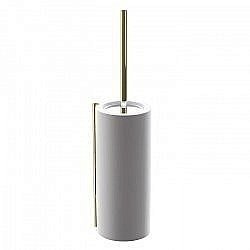 Ершик напольный Bertocci Easy Белый/золото купить в интернет-магазине сантехники Sanbest