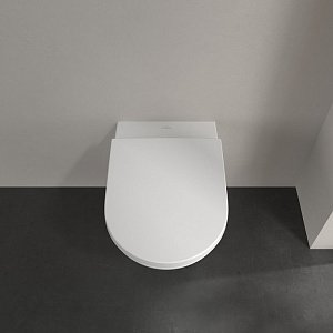 Унитаз Villeroy&Boch Subway 3.0 4670TS01 безободковый, с крышкой микролифт купить в интернет-магазине Sanbest